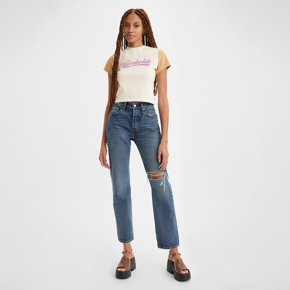 Levis 501 original fit in mystical magic dark wash